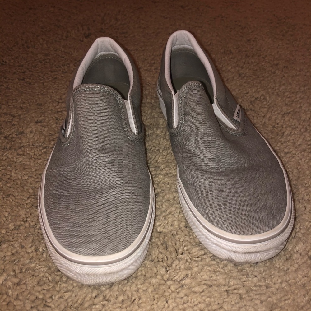 Grey Vans! So cute!